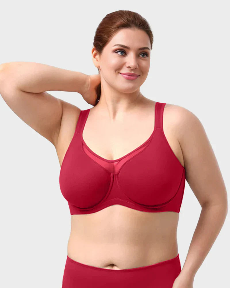 Plus Size Cooling Full Coverage Minimizer Bra