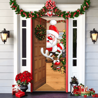 🌟🌟2025 Christmas and Halloween front door decoration