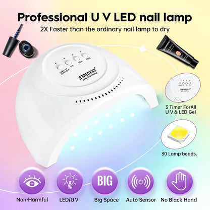 ✨Manicure Set｜Color Gel + Extension Gel + UV Lamp