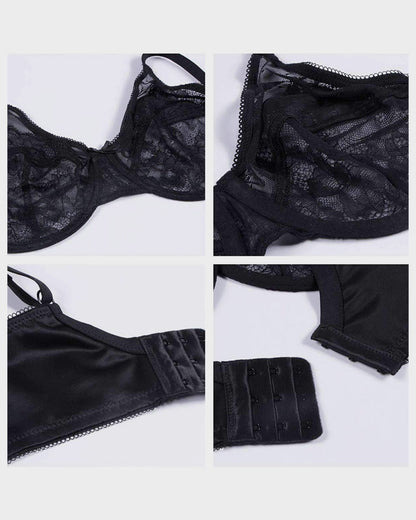 Full Coverage Lace Minimizer Bra