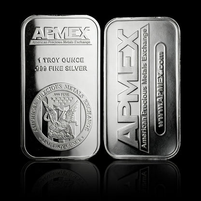 999 Fine Pure APMEX Silver Bar