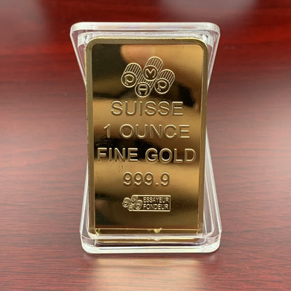 1 oz Gold Bar PAMP Suisse Lady Fortuna Veriscan Carbon Neutral