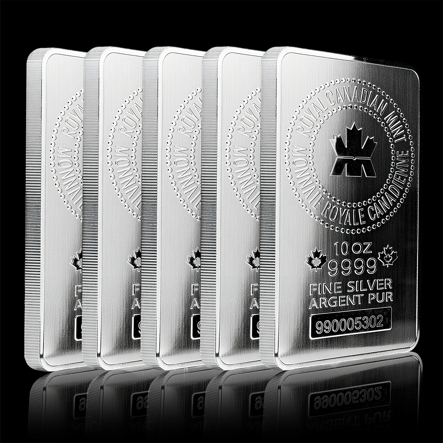 Royal Canadian Mint 10 oz Silver Bar