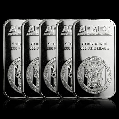 999 Fine Pure APMEX Silver Bar