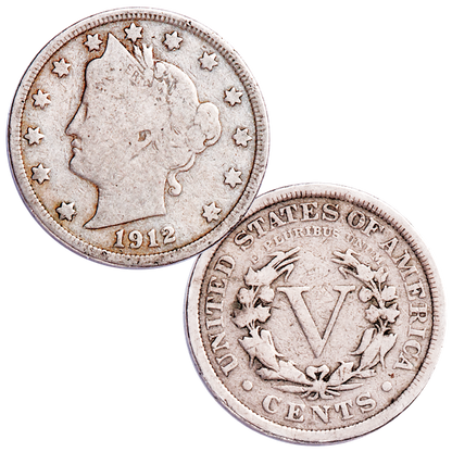 1883 - 1912 Liberty Head Nickel Set