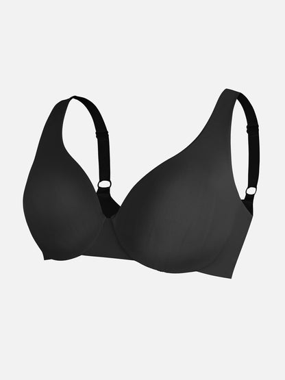Underwire Adjustable Deep V-neck Bra
