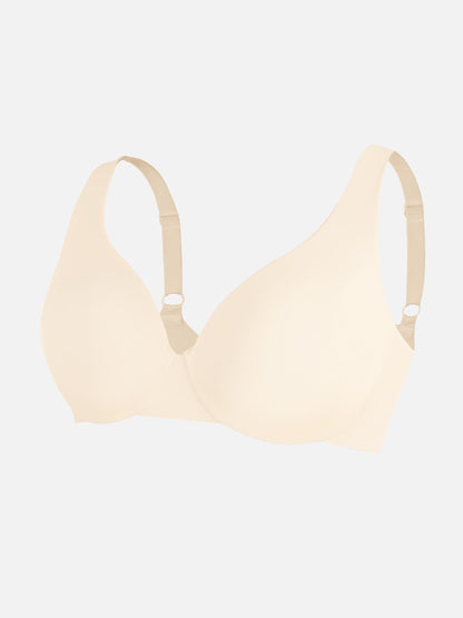 Underwire Adjustable Deep V-neck Bra