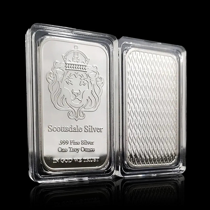Scottsdale Silver 1 Troy oz .999 Fine Silver Bar