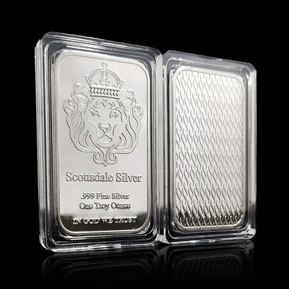 Scottsdale Silver 1 Troy oz .999 Fine Silver Bar