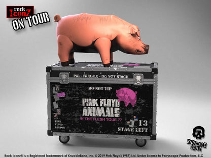 On Tour The Pig Limited Edition Statue BY KNUCKLEBONZ - BRAND PINK FLOYD
