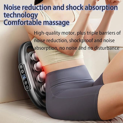 16-Head Massage Gun with 30 Levels: Deep Tissue Percussion for Back, Shoulder & Leg Pain Relief