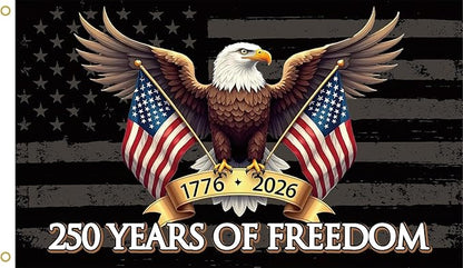 250 Years of America Calendar | 250 Years of Freedom Anniversary | Celebrate 250th Birthday of USA Gift