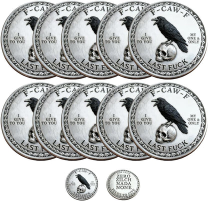 💥The F-CAW-F Coin — For Those Who Laugh at Life and Give Zero F*cks!
