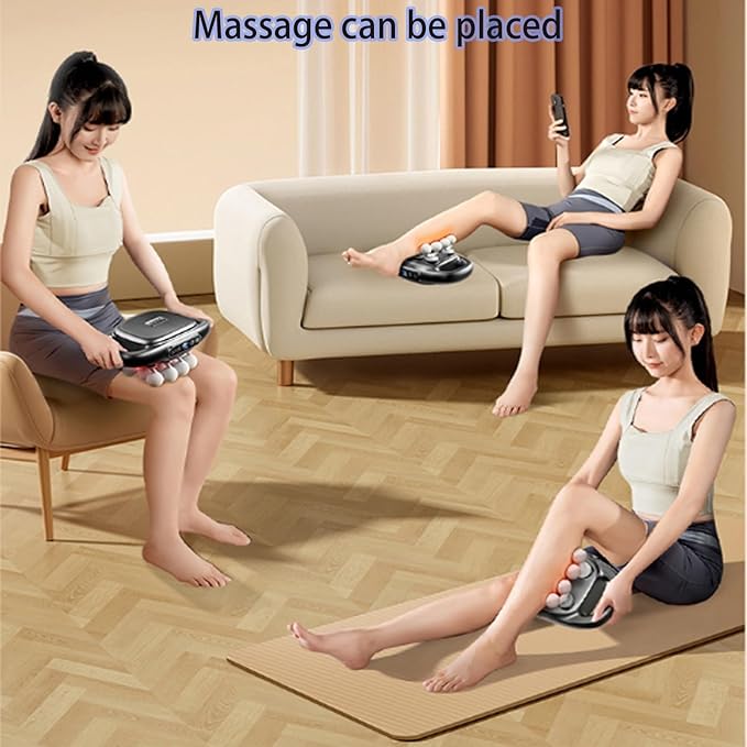 16-Head Massage Gun with 30 Levels: Deep Tissue Percussion for Back, Shoulder & Leg Pain Relief