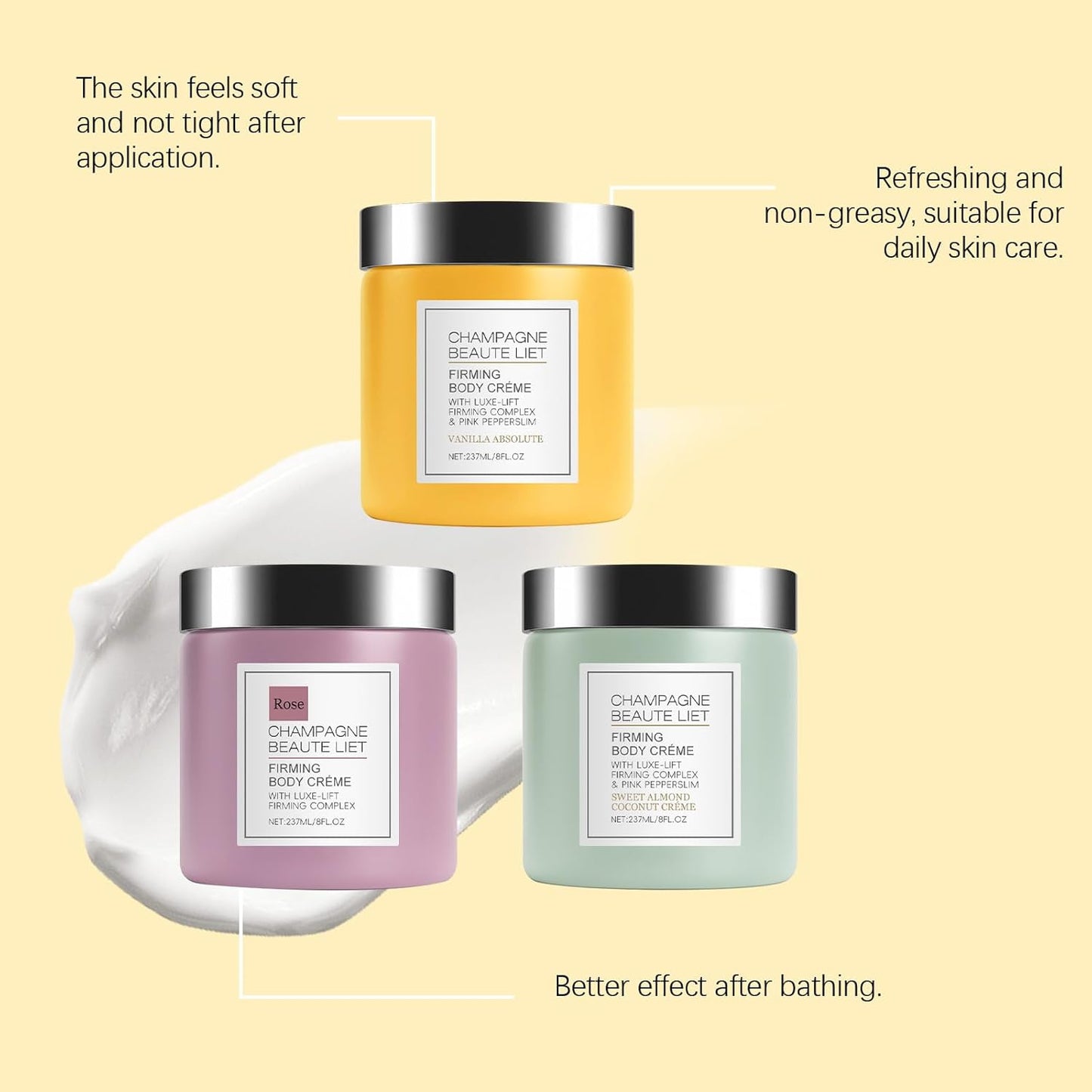 ✨Champagne Beaute Lift Firming Body Crème - For Firmer, Smoother, Radiant Skin! 🌟