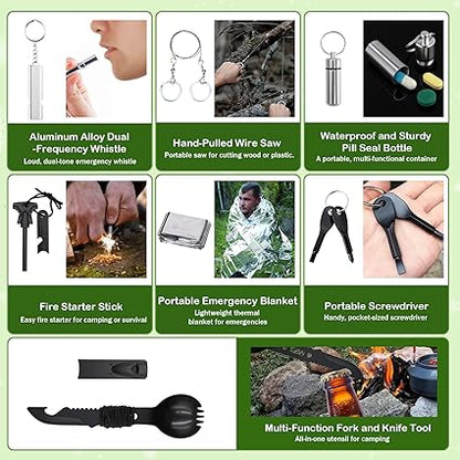 Survival Advent Calendar – 24 Days of Outdoor Gear for Camping, Hiking & Fishing