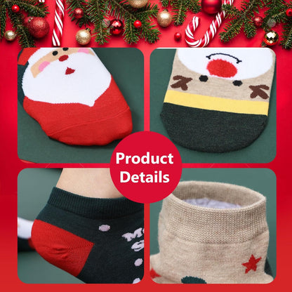 2025  Christmas Socks Advent Calendar - 24 Days of Festive Fun!