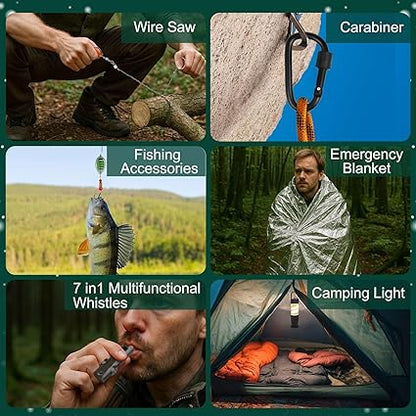 Survival Advent Calendar – 24 Days of Outdoor Gear for Camping, Hiking & Fishing