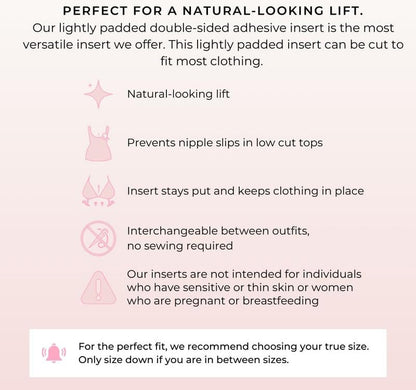 Ultra Boost Invisible Lift Bras Covers