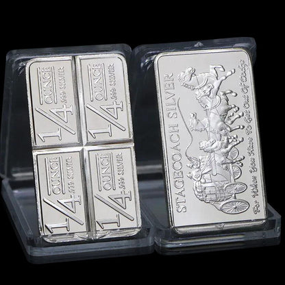 Stagecoach Silver Bar - 1/4 Divisible Bar