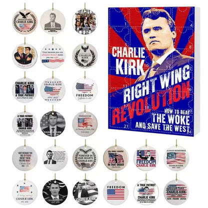 Charlie Kirk Advent Calendar: 24 Days of Surprise Mini Figures