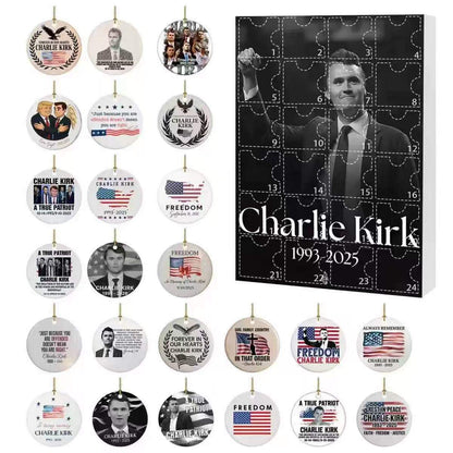 Charlie Kirk Advent Calendar: 24 Days of Surprise Mini Figures
