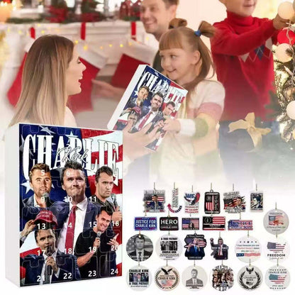 Charlie Kirk Advent Calendar: 24 Days of Surprise Mini Figures