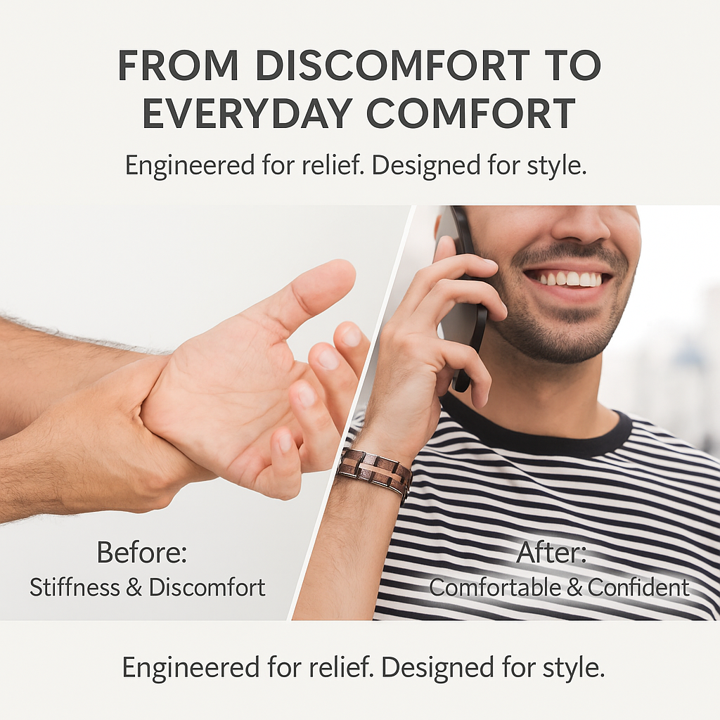 Magnetic bracelet——Relieve fatigue and promote blood circulation