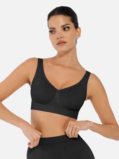 No Underwire Wide Straps Everyday Bra