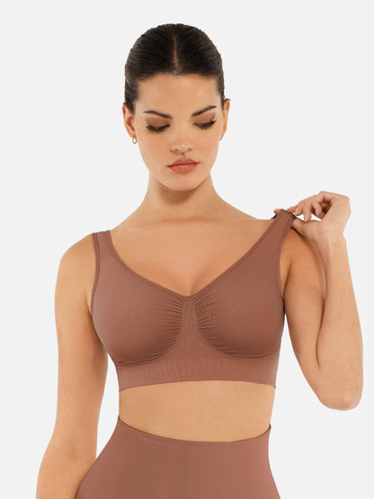 No Underwire Wide Straps Everyday Bra