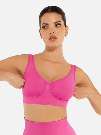 No Underwire Wide Straps Everyday Bra