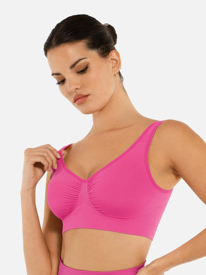 No Underwire Wide Straps Everyday Bra