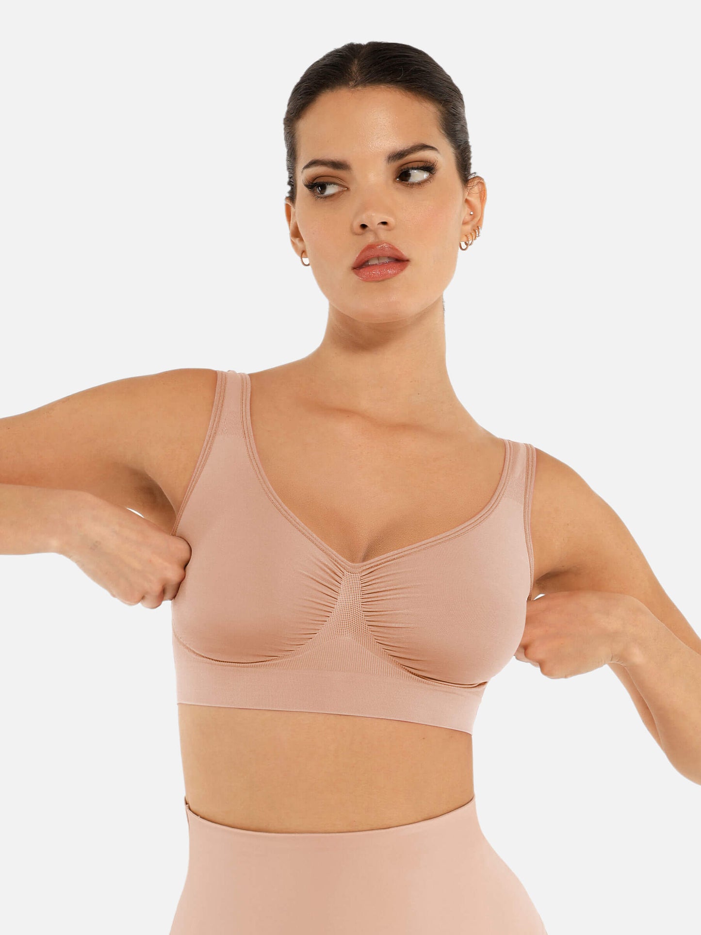 No Underwire Wide Straps Everyday Bra
