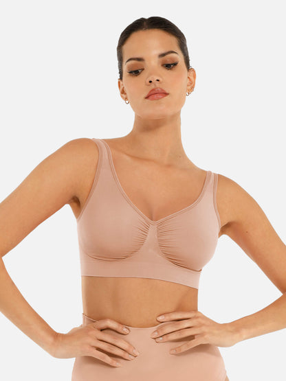 No Underwire Wide Straps Everyday Bra