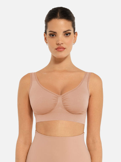 No Underwire Wide Straps Everyday Bra