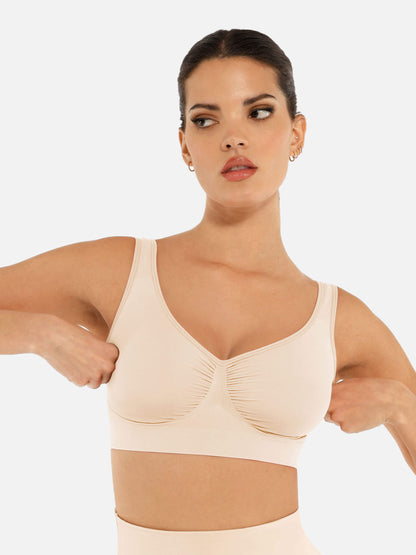 No Underwire Wide Straps Everyday Bra