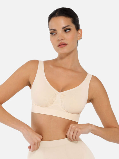 No Underwire Wide Straps Everyday Bra
