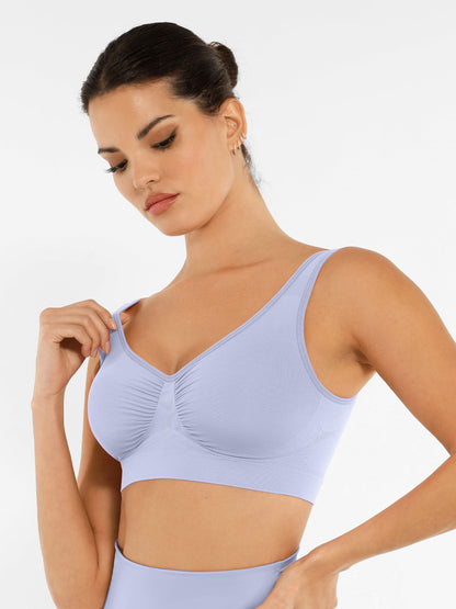 No Underwire Wide Straps Everyday Bra