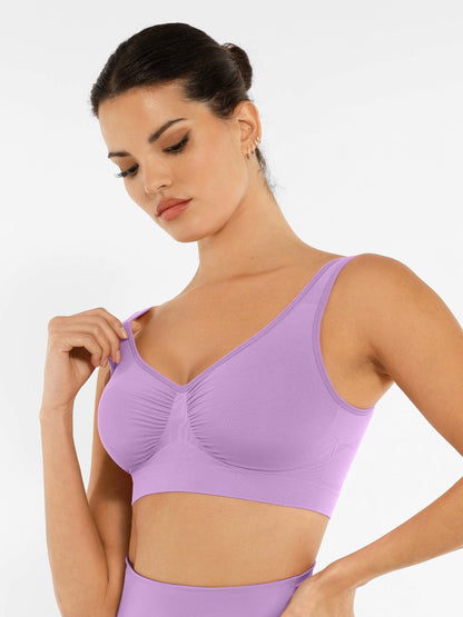 No Underwire Wide Straps Everyday Bra