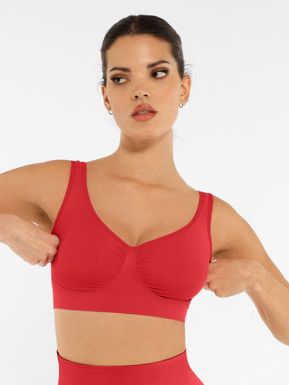 No Underwire Wide Straps Everyday Bra
