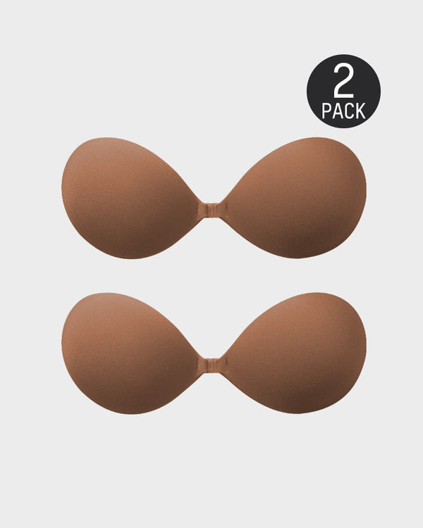 Front Closure Adhesive Invisible Push-Up Bra(2 Pairs)