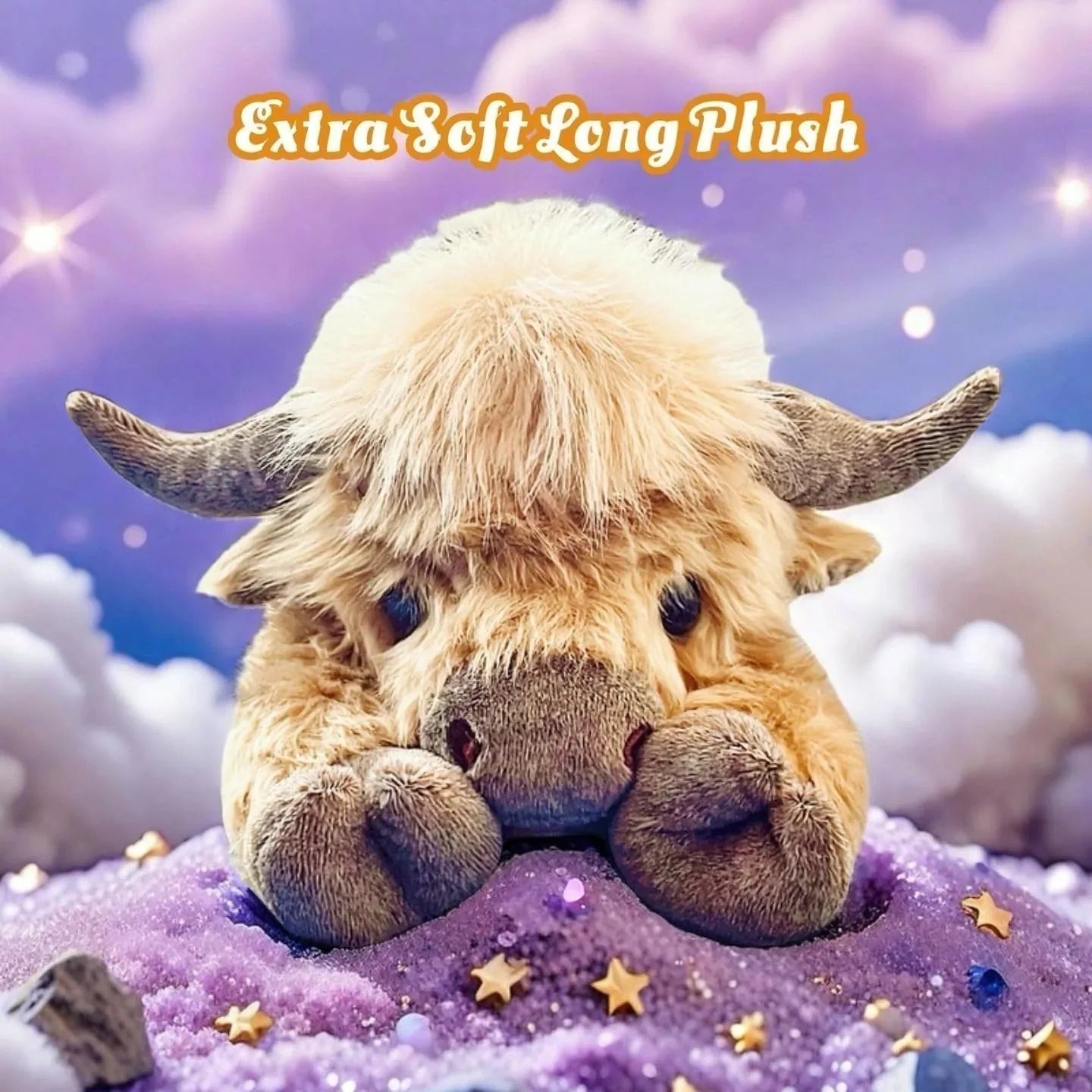 Cute Cartoon Highland Cow Stuffed Toy - Hot Sale 50% Off 🔥
