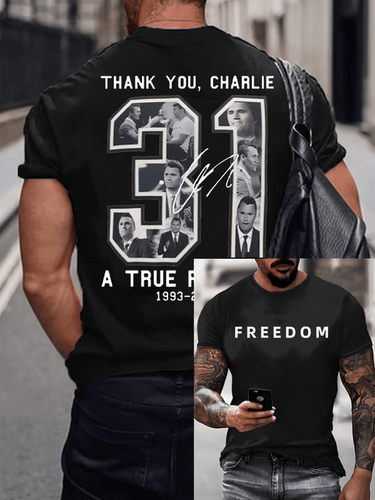 Commemorative freedom 31 Printed T-Shirt