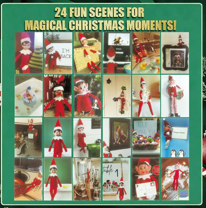 2025 Magical Christmas Elf Kit - 24 Days of Festive Adventures & Holiday Cheer!