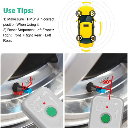 TPMS Reset Tool Sensor Relearn Reset Tool