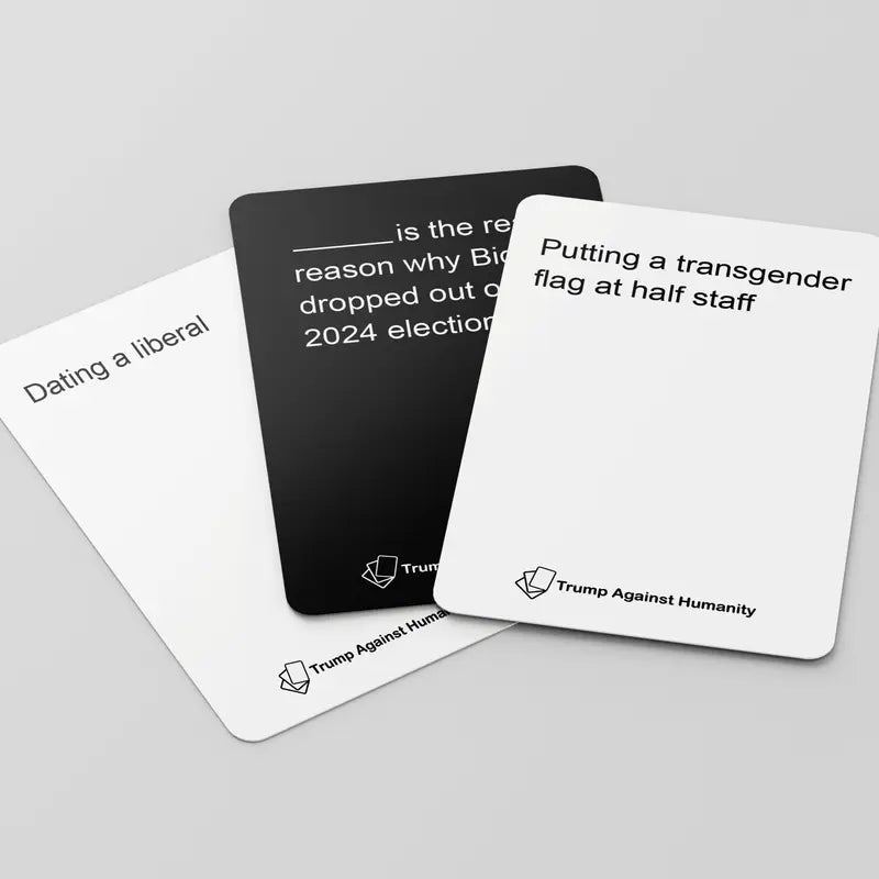 Trum Against Humanity Card Game - An Incorrect Card Game