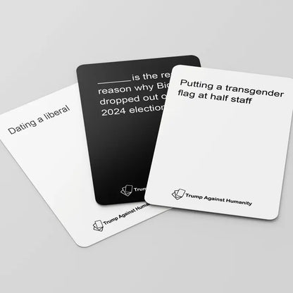 Trum Against Humanity Card Game - An Incorrect Card Game