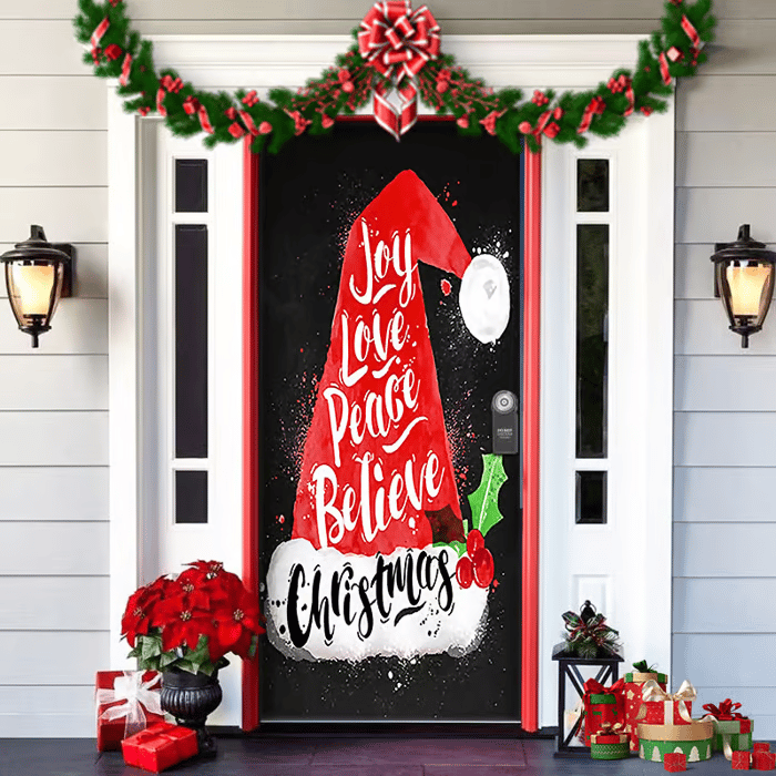 🌟🌟2025 Christmas and Halloween front door decoration