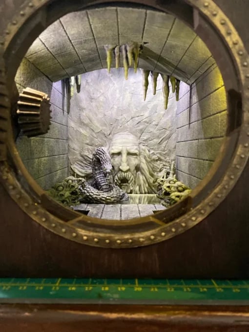 🔥HOT SALE🔥Harry Potter Chamber of Secrets Magic Book nook library decor