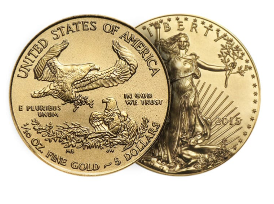 First Strike Gold American Eagle Rare Label